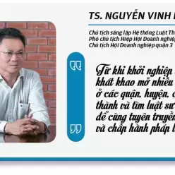 TS. Nguyễn Vinh Huy - Chủ tịch sáng lập Hệ thống Luật Thịnh Trí: “Trách nhiệm của doanh nhân là hiểu và tuân thủ pháp luật”