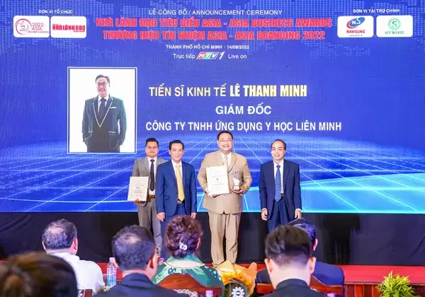 Tiến sĩ Kinh tế Lê Thanh Minh lọt Top 20 Nhà lãnh đạo tiêu biểu Asia 2022