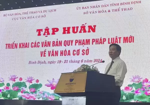 Tập huấn triển khai văn bản quy phạm pháp luật mới về văn hóa cơ sở