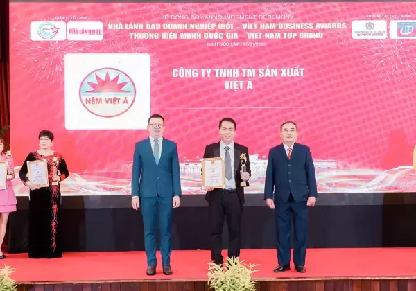 Nệm Việt Á vinh dự nhận giải thưởng Top 20 Thương Hiệu Mạnh Quốc Gia - Viet Nam Top Brand 2022