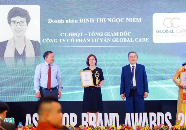 CEO Global Care được vinh danh Top 10 Nhà Lãnh Đạo Xuất Sắc Châu Á 2023