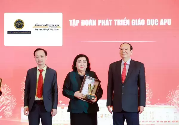 Tập đoàn phát triển giáo dục Apu được vinh danh với giải thưởng “Top 10 Thương Hiệu Mạnh Quốc Gia”