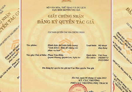 Bản quyền tác giả - thủ tục đăng ký bản quyền