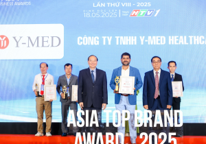 Y-Med Healthcare được vinh danh trong Top 10 Asia Top Brand Awards 2025