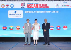 BRANCHER.X tiên phong ứng dụng công nghệ vào marketing, đạt giải thưởng lớn trong khu vực
