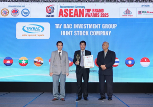 Tập đoàn Tây Bắc và Chủ tịch Tập đoàn được vinh danh tại ASEAN 2025