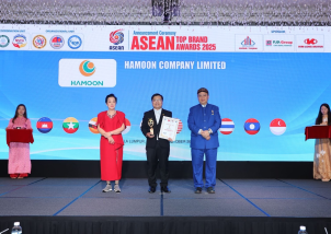 Công Ty TNHH HAMOON vinh dự nhận giải thưởng &quot;Top 10 Thương Hiệu Uy Tín Hàng Đầu ASEAN 2025&quot;