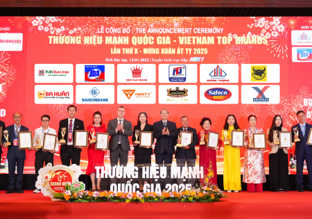 Lễ công bố “Thương Hiệu Mạnh Quốc Gia – Vietnam Top Brand Awards 2026 lần thứ XI”: Khẳng định vị thế thương hiệu Việt