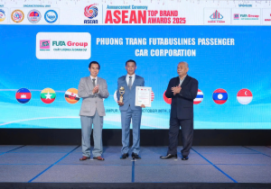 FUTA GROUP & KIM LONG MOTOR ĐƯỢC VINH DANH  TẠI LỄ CÔNG BỐ THƯƠNG HIỆU UY TÍN HÀNG ĐẦU ASEAN 2025
