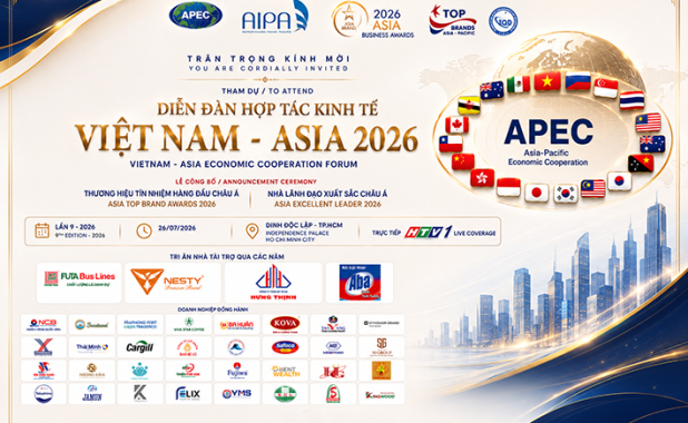 Lễ công bố “Thương Hiệu Tín Nhiệm Hàng Đầu Châu Á 2026” tại Dinh Độc Lập
